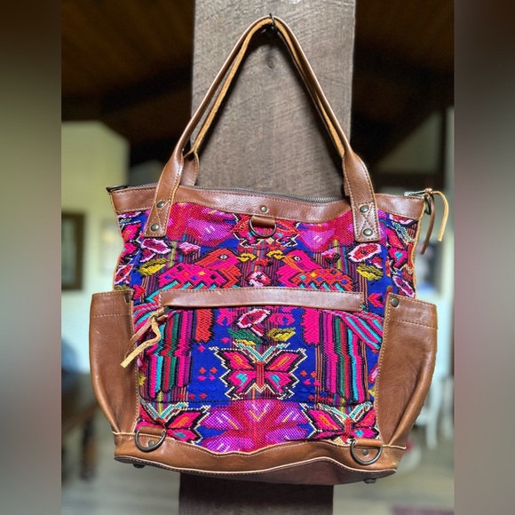 Nena & Co Artisan Embroidered The Perfect Bag in Medium - Picture 3 of 15